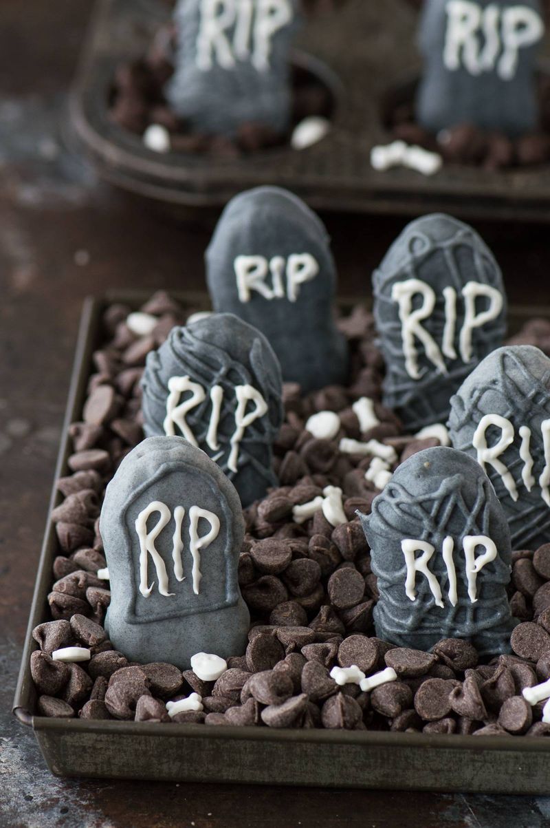 Spooky Tombstone Bars