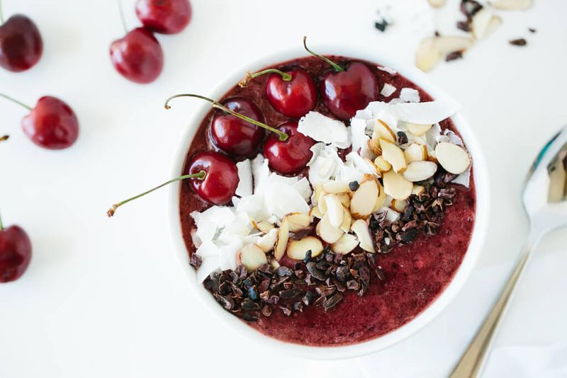Cherry Almond Smoothie Bowl