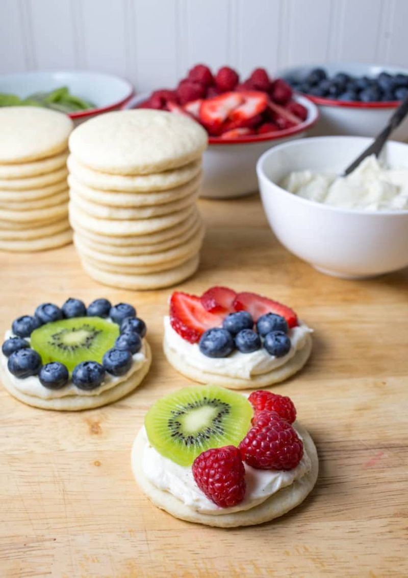 Fruit Pizza Rounds