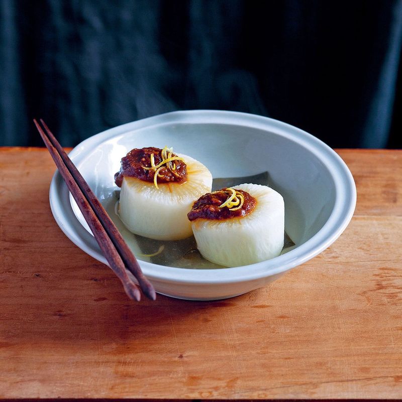 Japanese Simmered Daikon