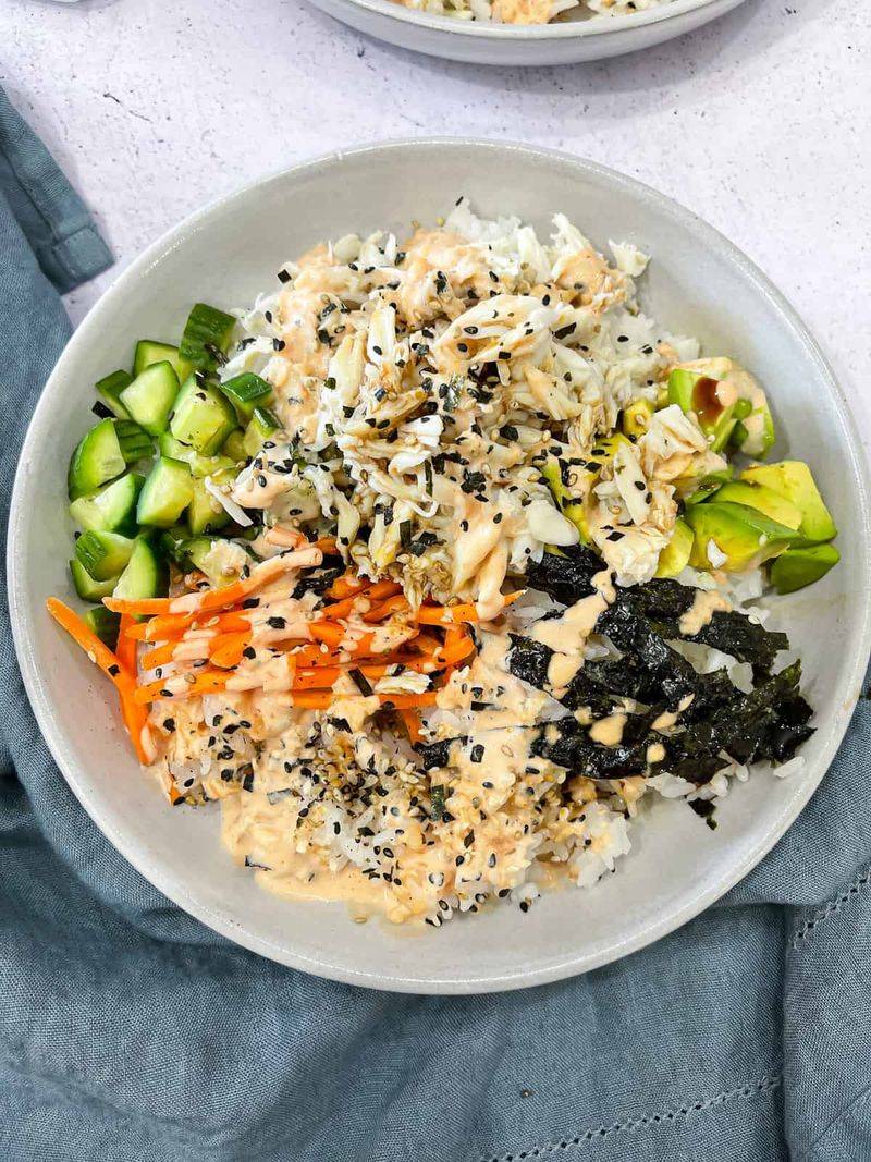 Deconstructed Sushi Bowl