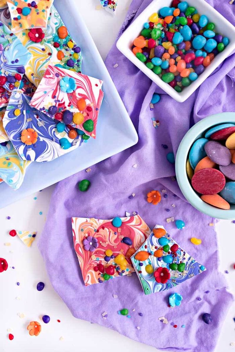 Candy Rainbow Bark
