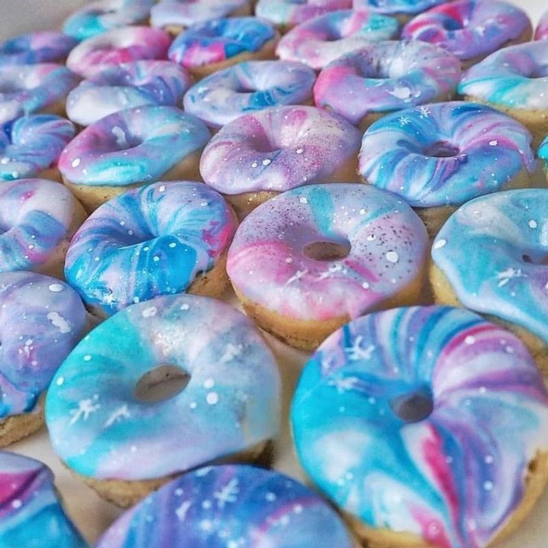 Galaxy Rainbow Donuts
