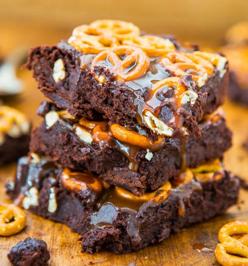 Pretzel and Fudge Crunch