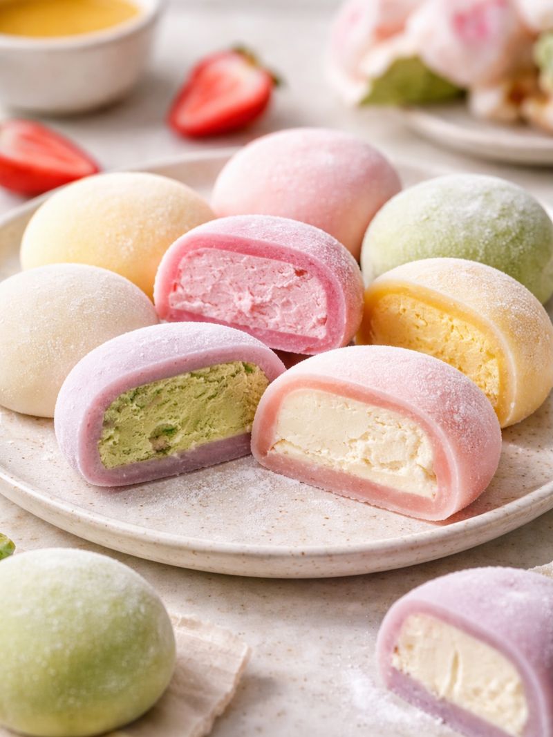 Colourful Mochi Balls