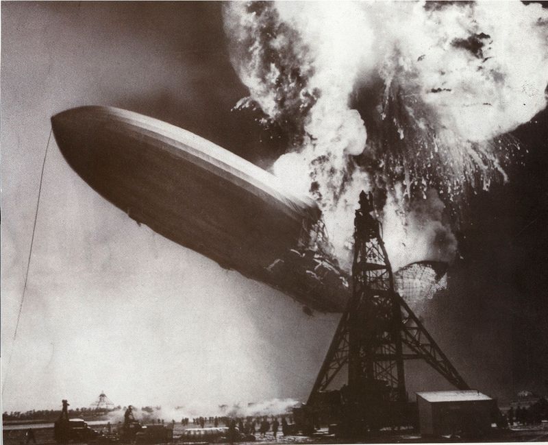 The Hindenburg Disaster: Confidence Goes Up in Flames
