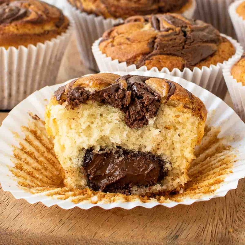 Gooey Nutella Center