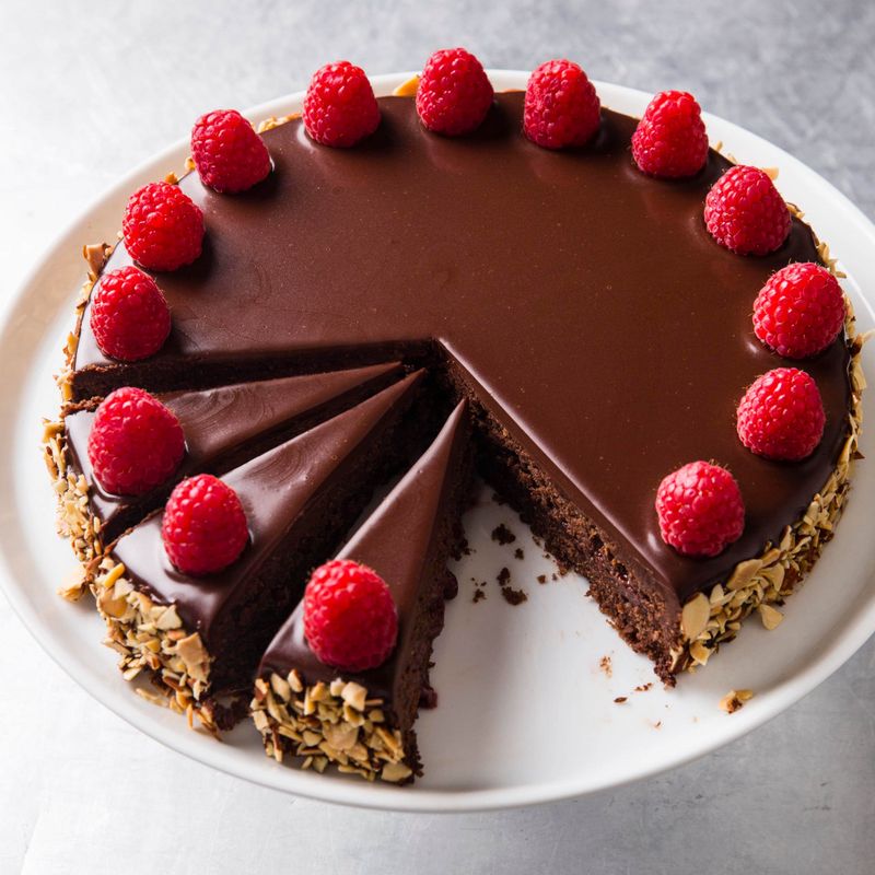 Chocolate Raspberry Torte
