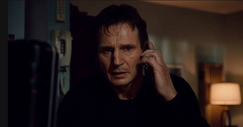 Bryan Mills Turns a Phone Call Into a Threat in Taken (2008)