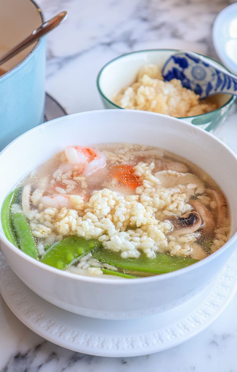Chinese Sizzling Rice Soup