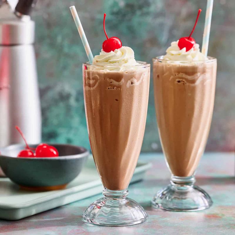 Chocolate Malted Milkshake