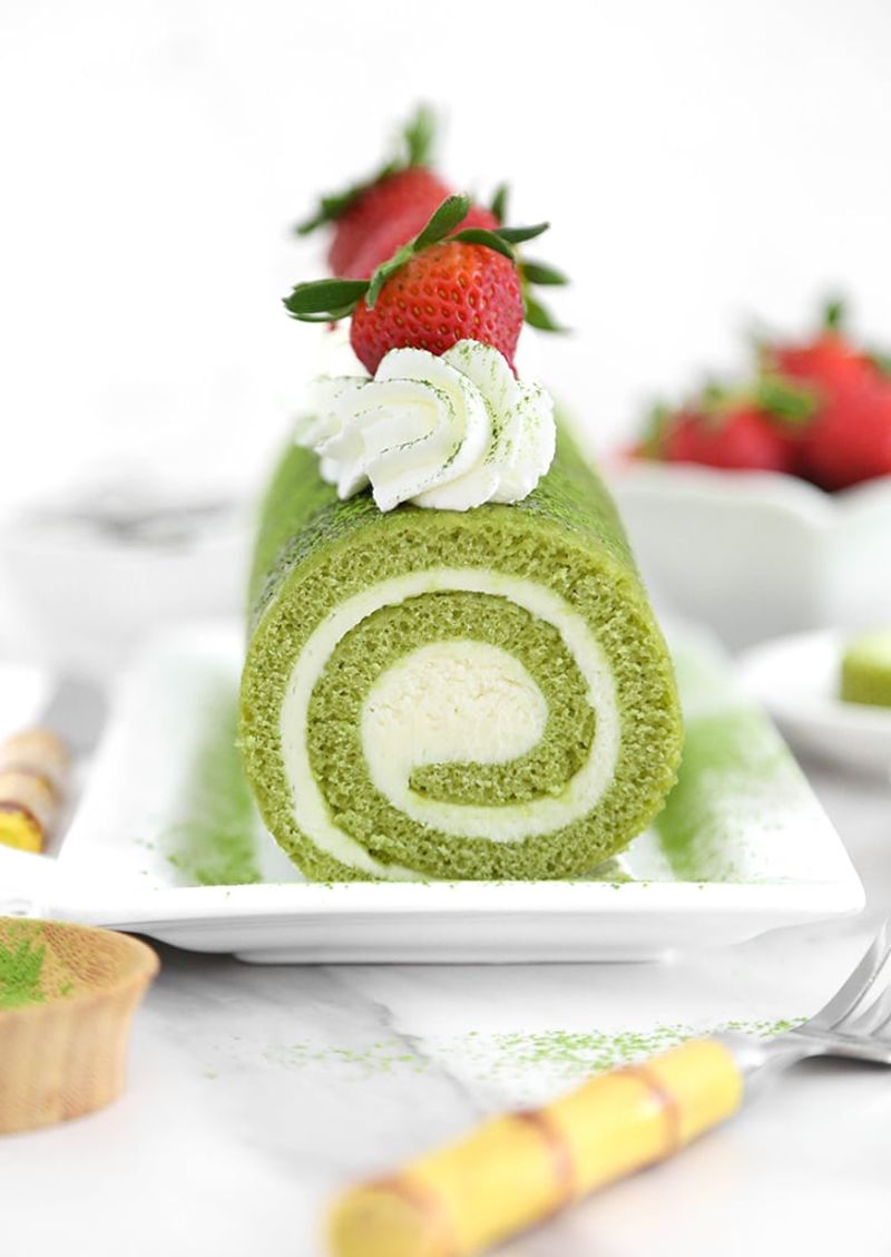 Japanese Matcha Roll
