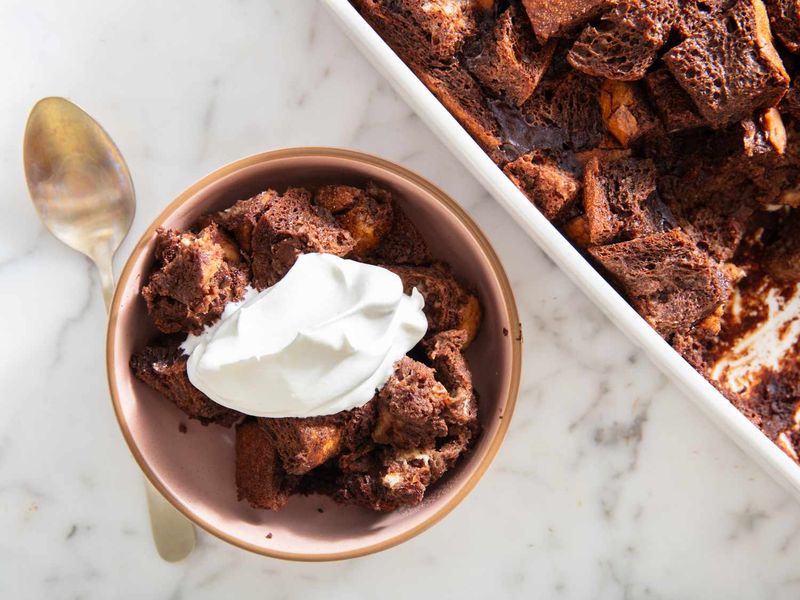 Chocolate Bread Pudding
