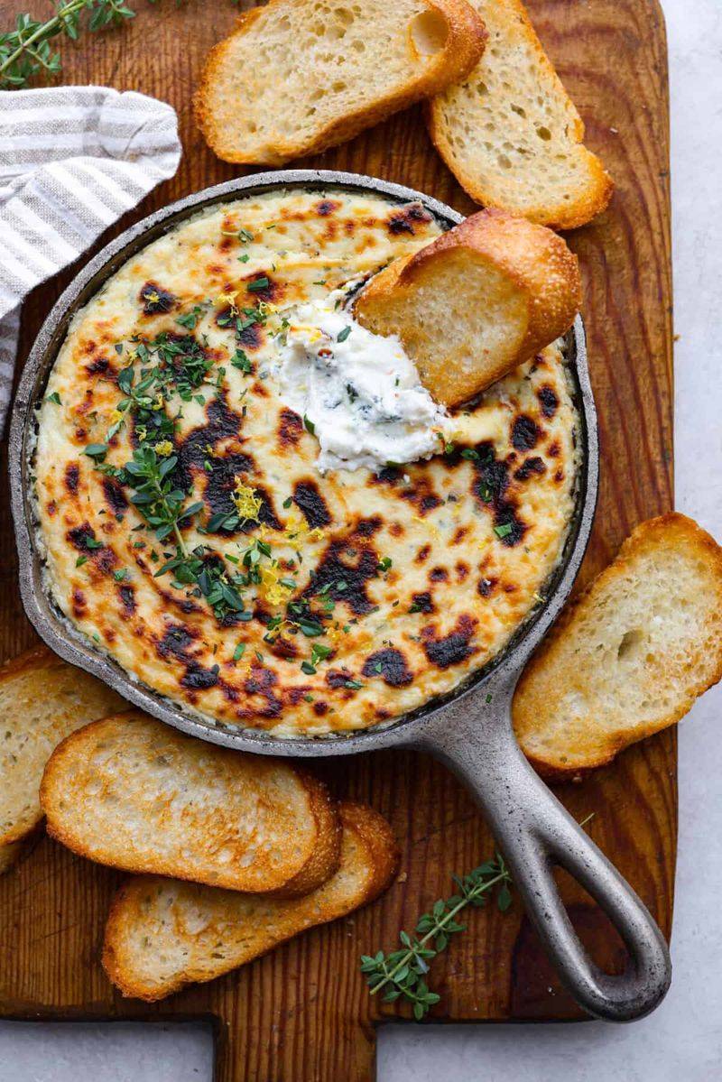 Baked Ricotta With Herbs