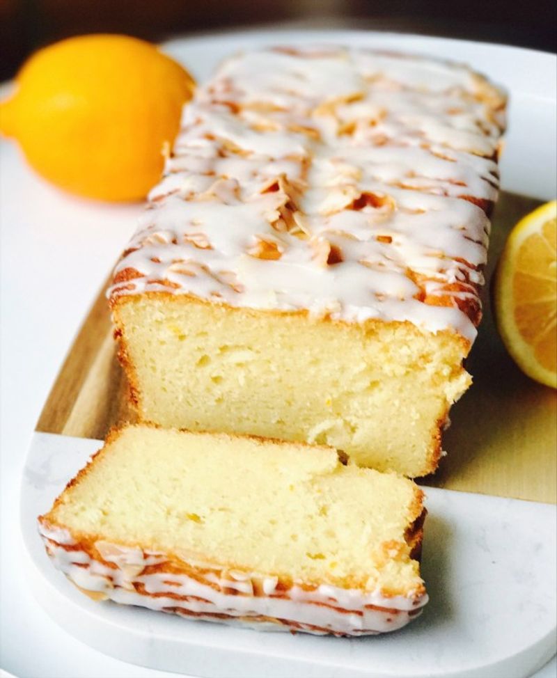 Ricotta Lemon Loaf Cake