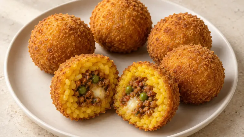 Arancini: Crunchy Sicilian Treasure