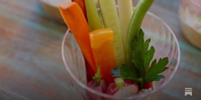 Baby Carrots and Hummus Cups