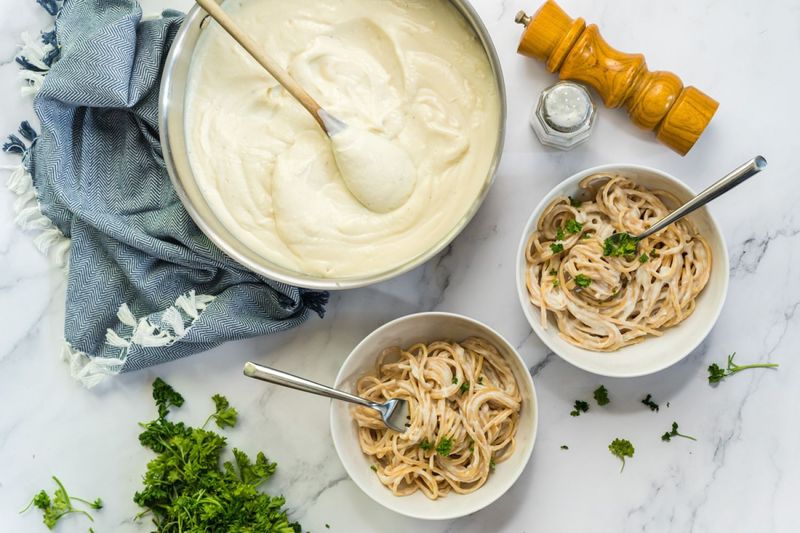 Creamy Cauliflower Alfredo