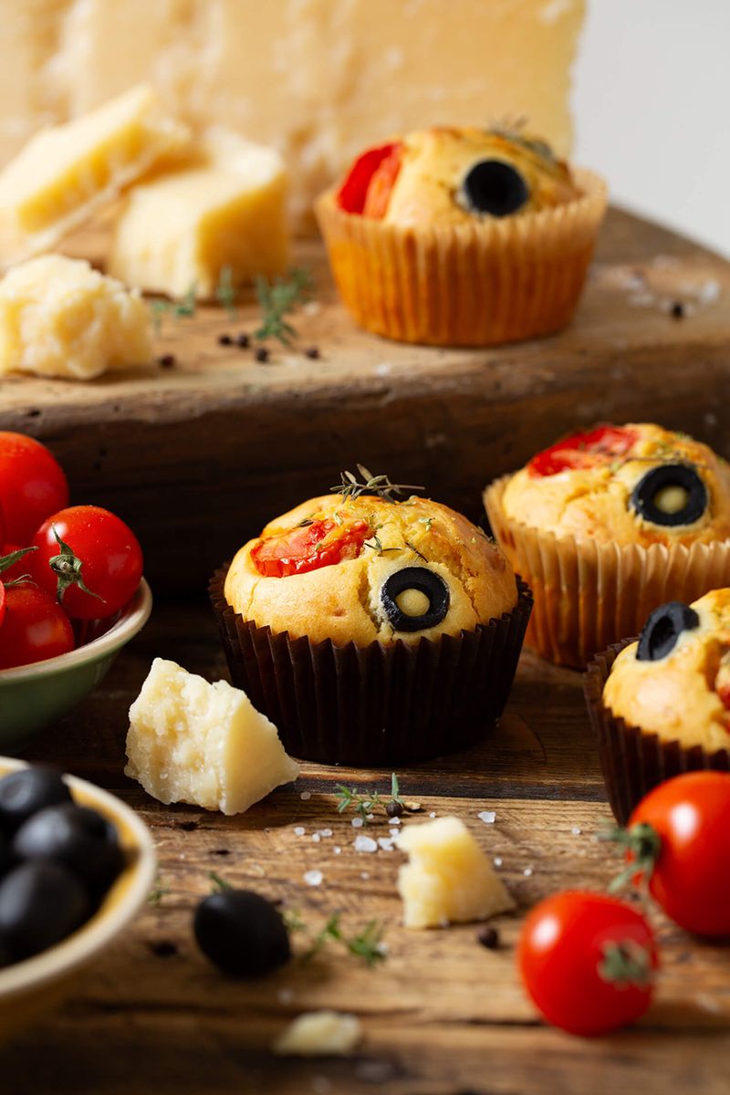 Olive Bread Muffins