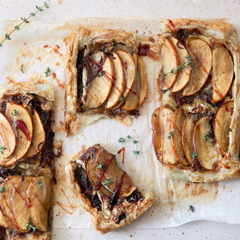 Apple and Onion Tart