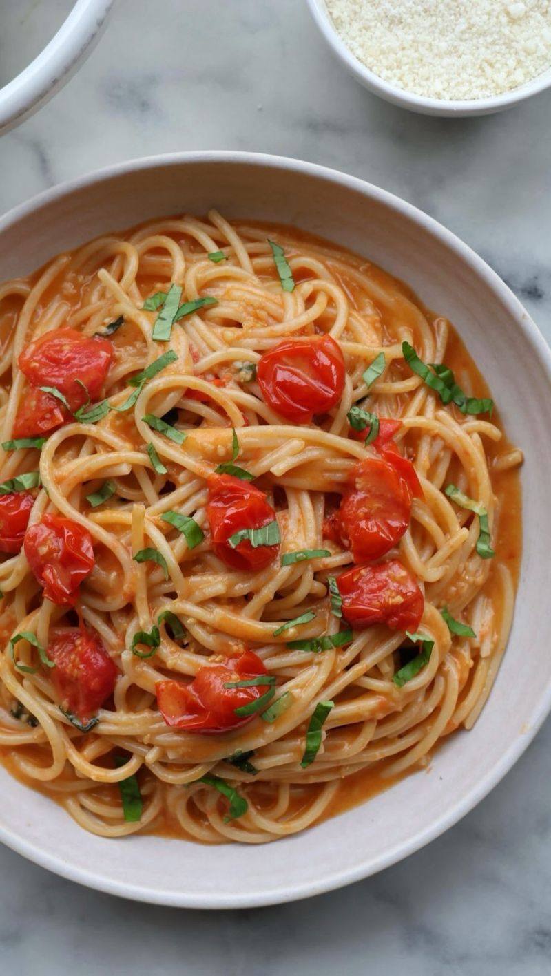 Tomato and Basil Pasta