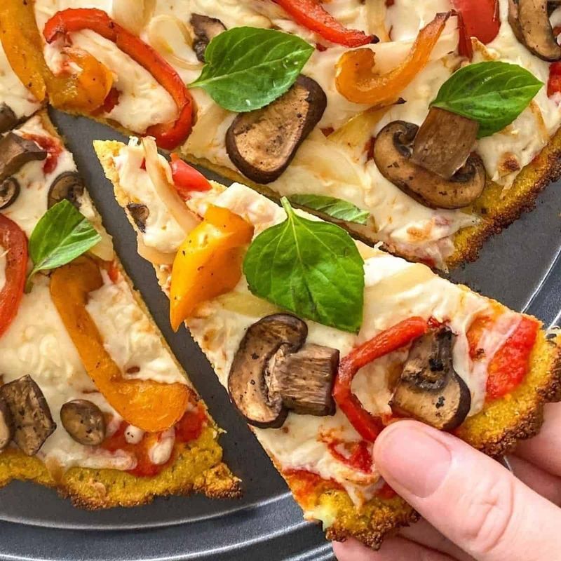 Polenta Pizza Crust