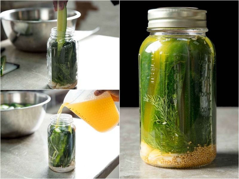 Pickling in Vinegar