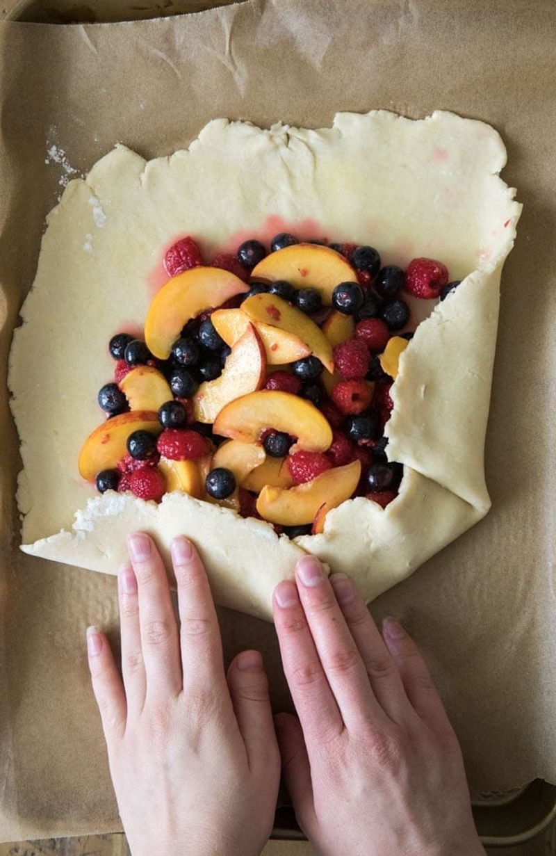 Assemble a Rustic Fruit Galette