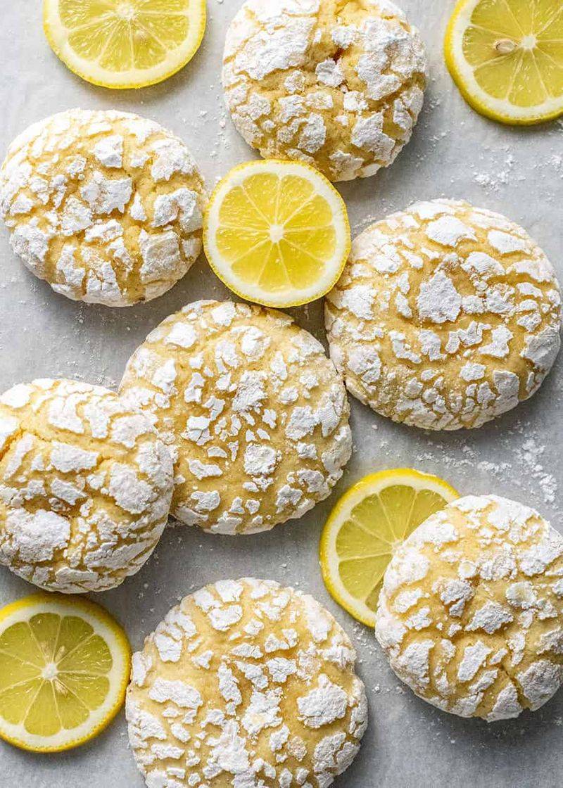 Lemon Sugar Scrub Cookies
