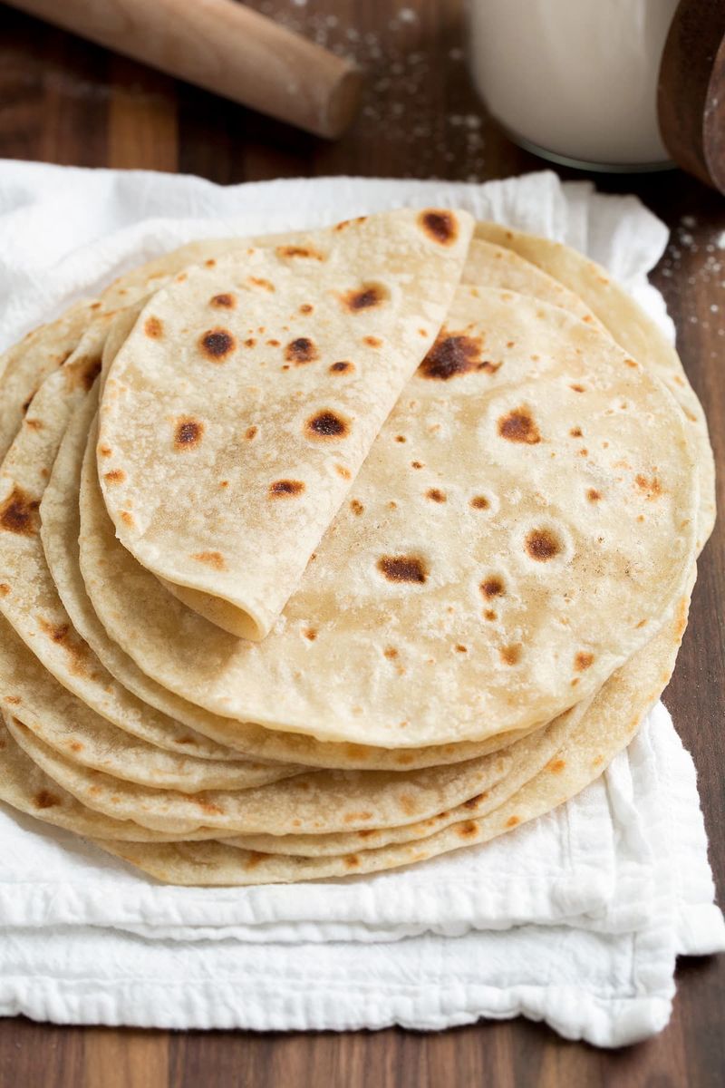 Soft Flour Tortillas