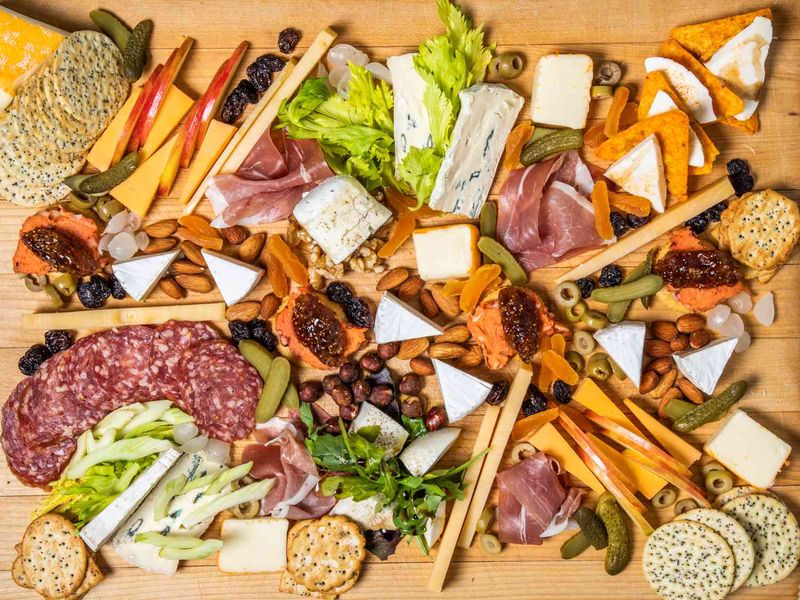 Fancy Cheese and Cracker Board