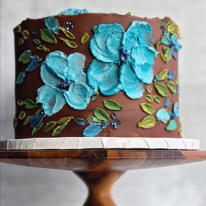 Buttercream Palette Knife Painting