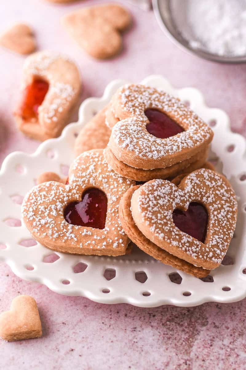 Jam Heart Cookies