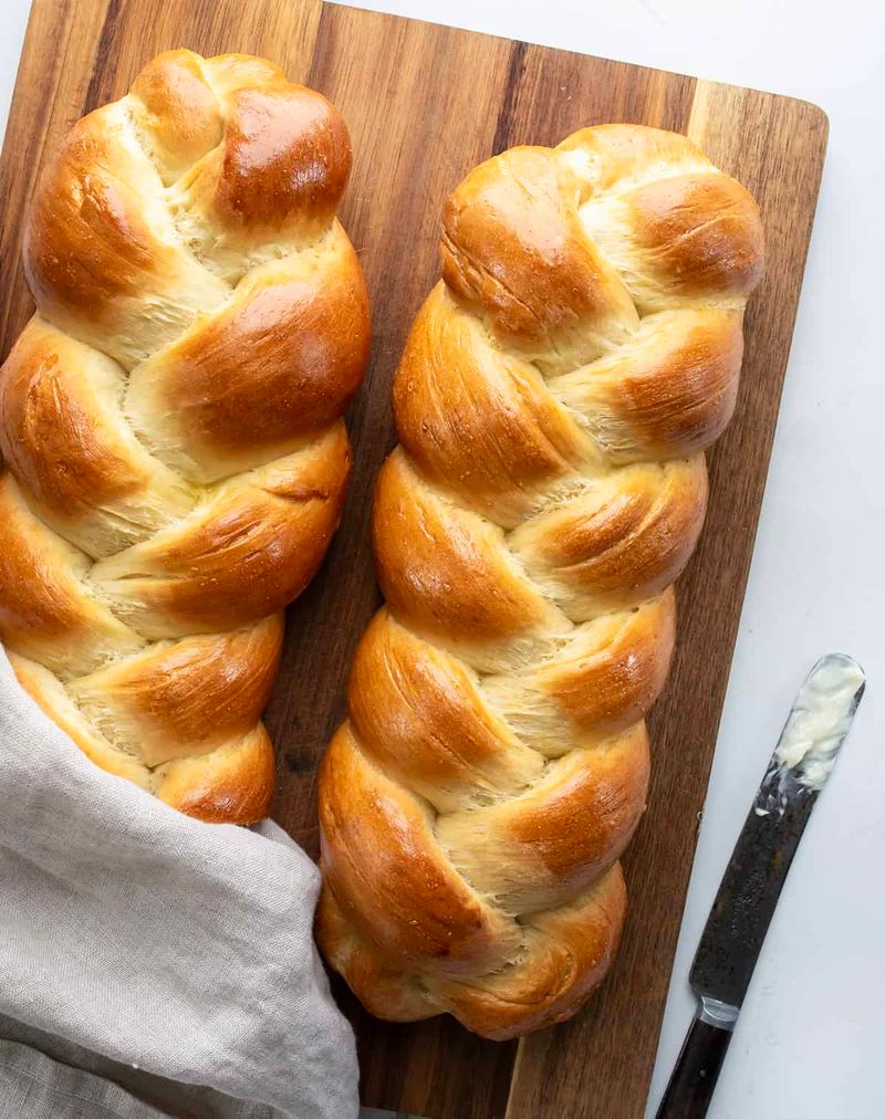 Challah Braided for the Table