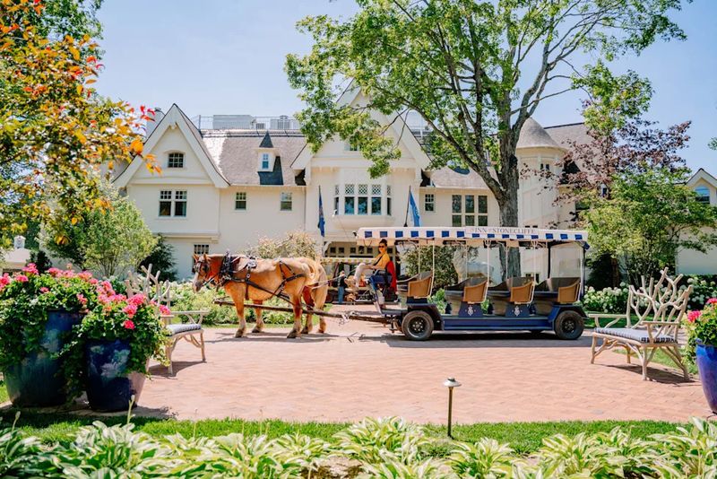 Mackinac Island, Michigan: Trade Traffic for Hoofbeats