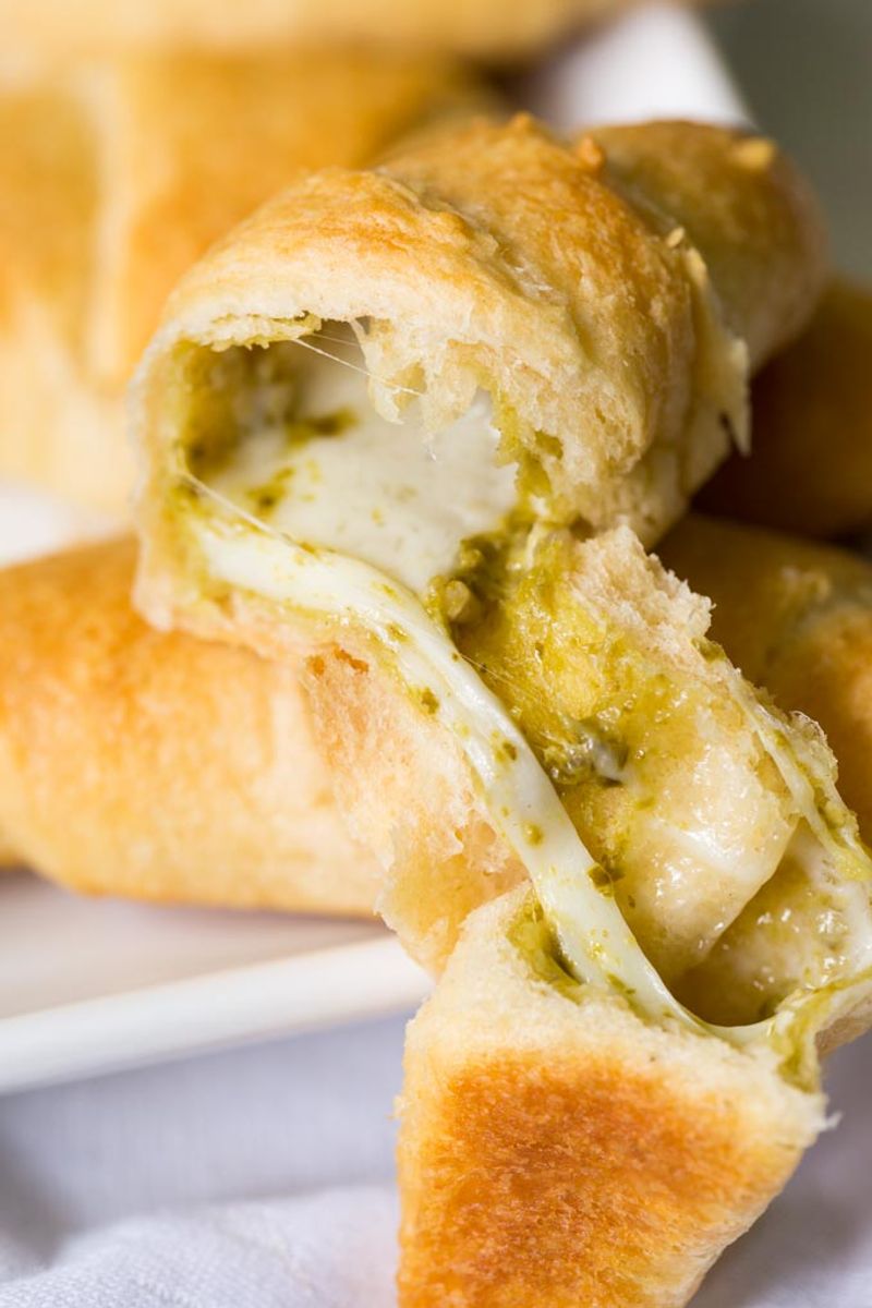 Pesto and Mozzarella