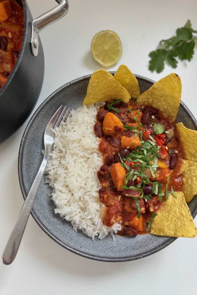 Speedy Veggie Chili