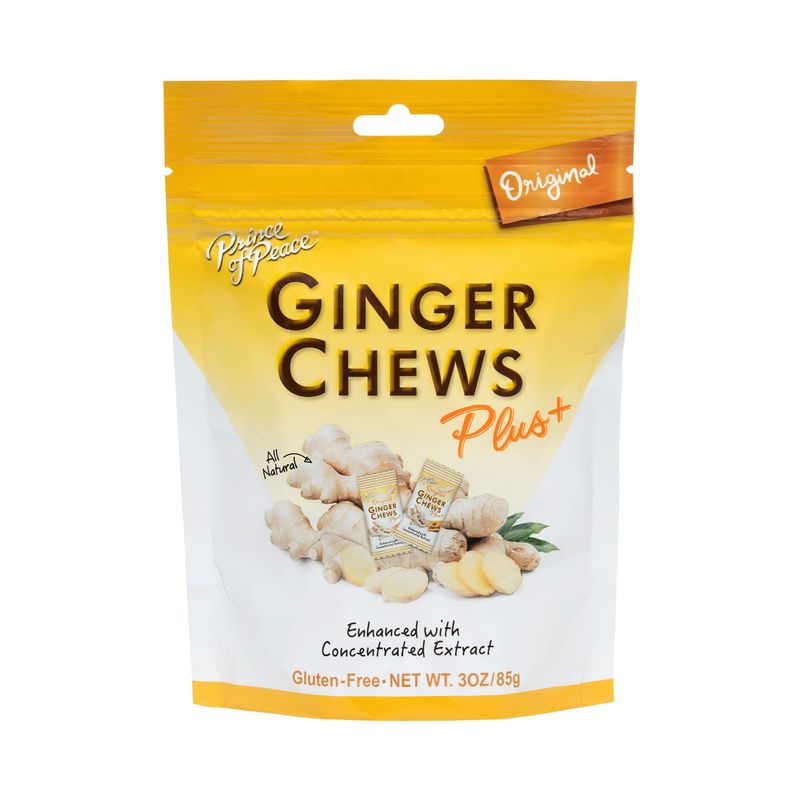 Ginger Chews for Queasy Tummies