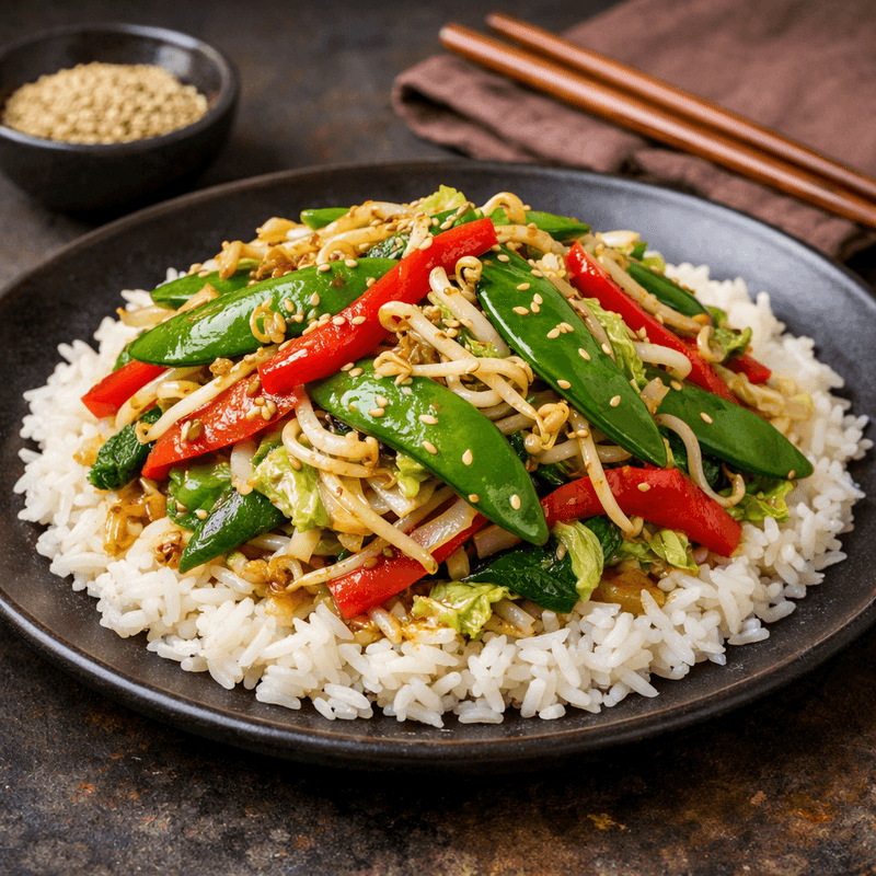 Sesame Ginger Stir-Fry