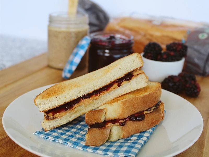 Sunflower Seed Butter Sandwich