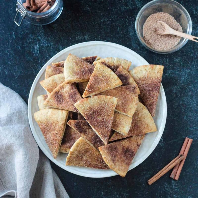Cinnamon Sugar Pita Chips