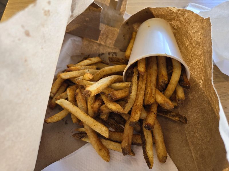 Five Guys Cajun Fries