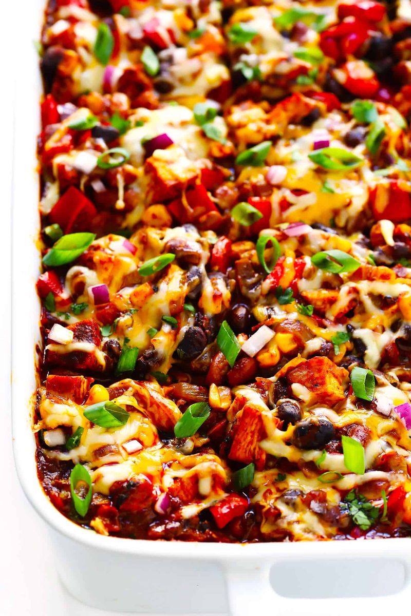 Cheesy Enchilada Bake