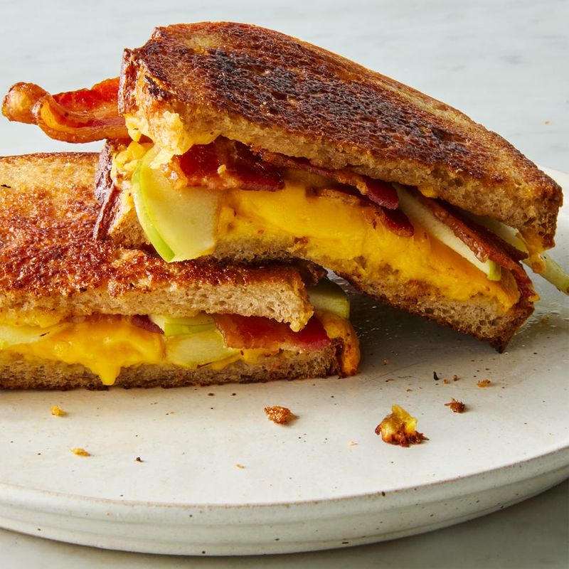 Apple Cheddar Bacon Melt