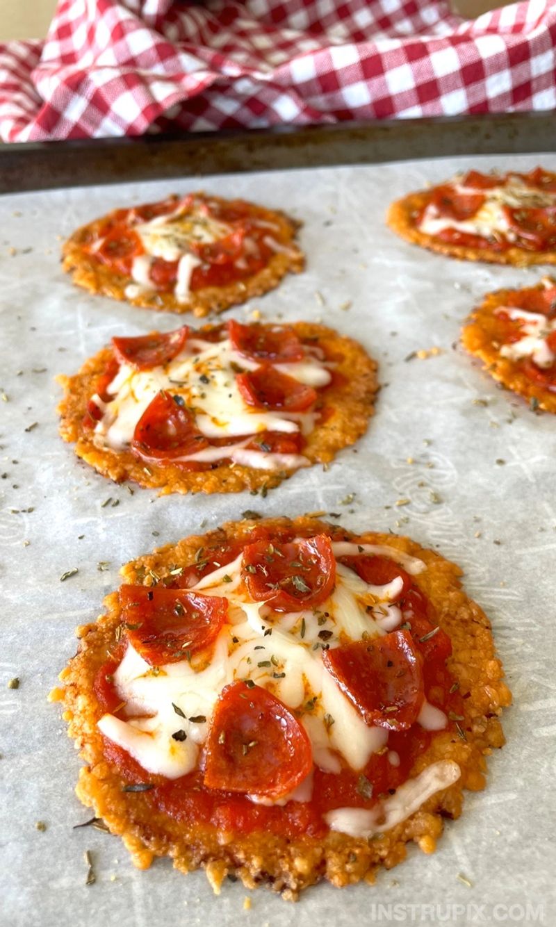 Rice Cake Pizza Bites