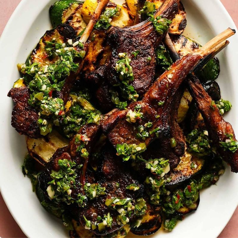 Chimichurri Lamb Chops
