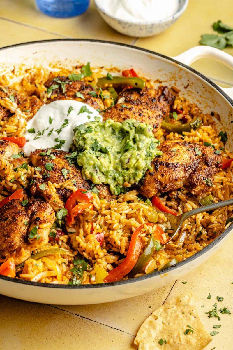 Chicken and Rice Skillet