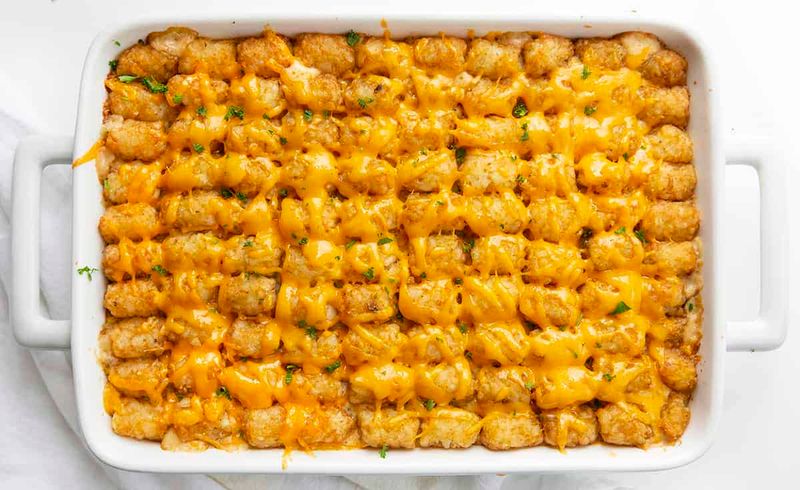 Loaded Tater Tot Casserole