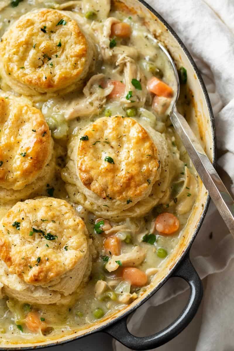 Chicken and Biscuit Pot Pie