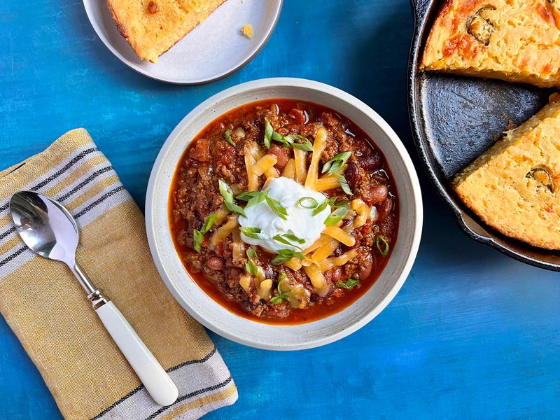 Cornbread and Chili